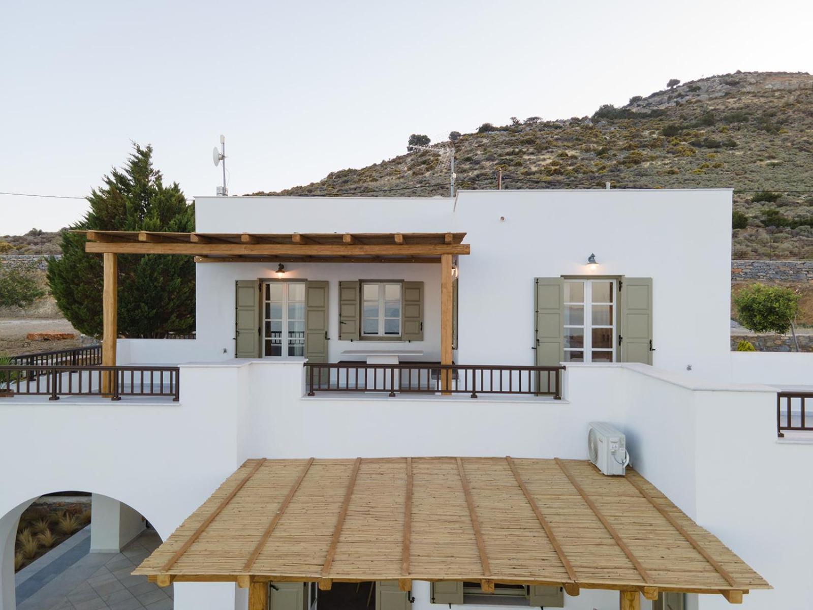 Evdokia - Luxury Olive Yard Apartment With Aegean View Moutsouna Экстерьер фото
