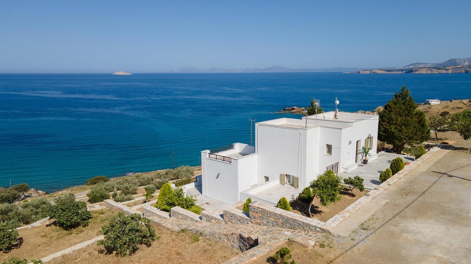 Evdokia - Luxury Olive Yard Apartment With Aegean View Moutsouna Экстерьер фото
